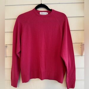 Edinburgh Lambswool Crewneck Sweater Women’s Size XL